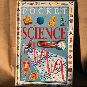 Pocket Science Book Vintage for Adults and Children